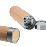 Promotional Bamboo Flask With Tea Infuser